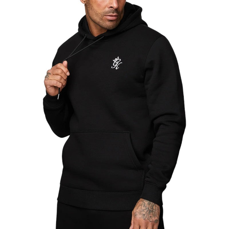 Gym King Mens Full Tracksuits Bottom Set Pullover Hoodie Sweatshirt Gym Joggers