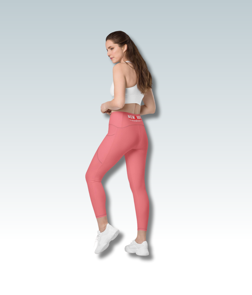 Leggings with pockets - Pink