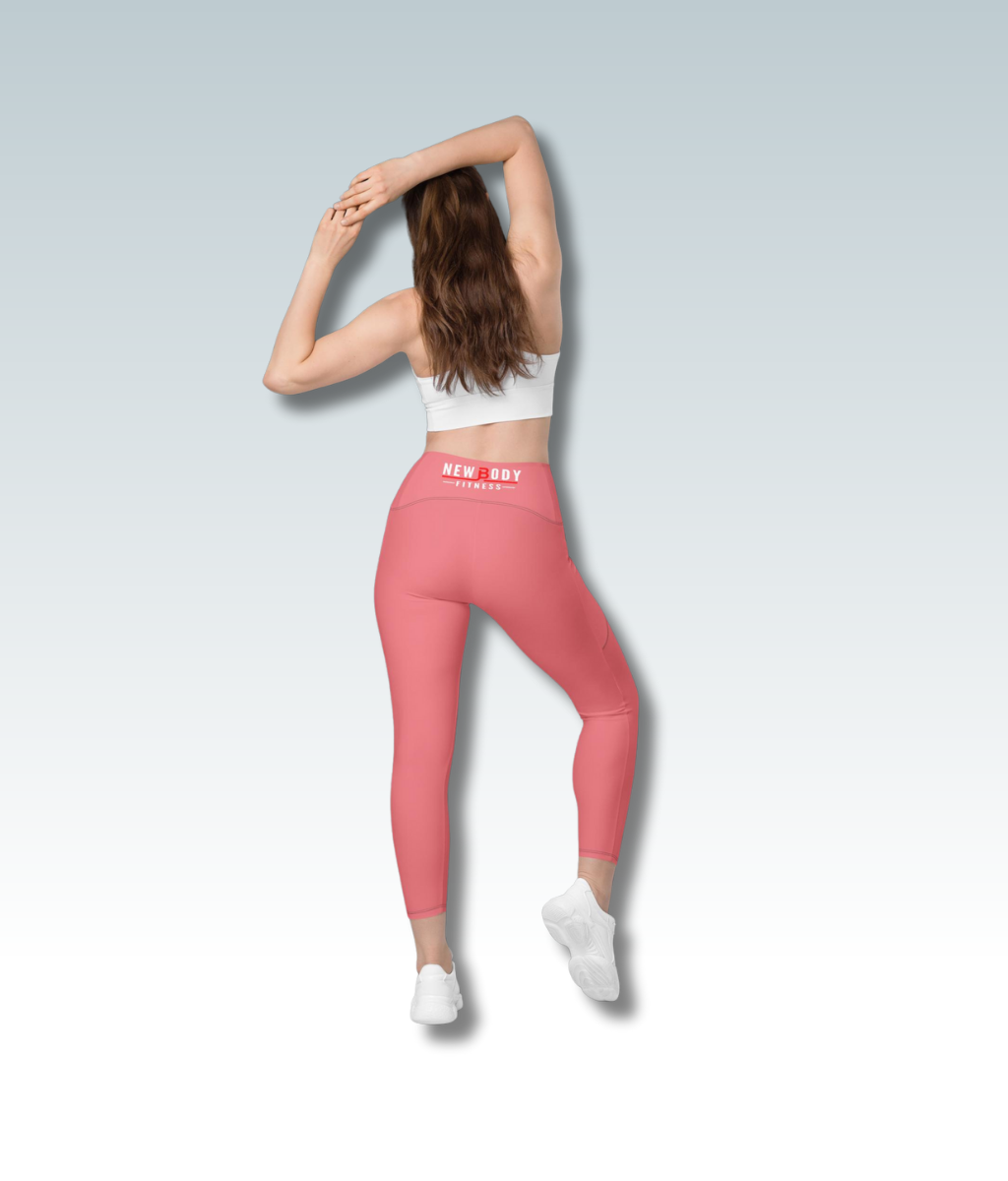 Leggings with pockets - Pink