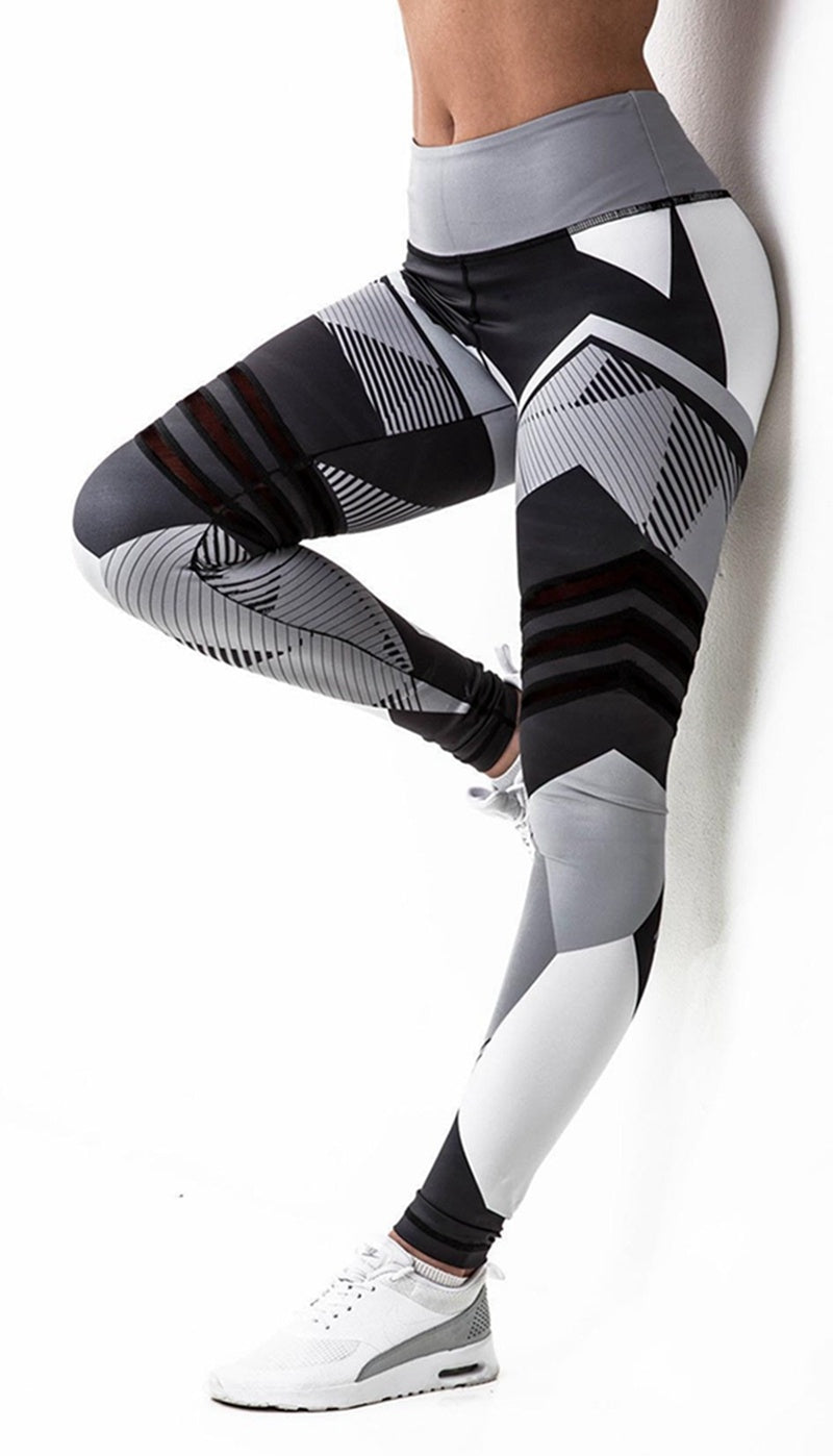 Activewear uplift, compression gym leggings