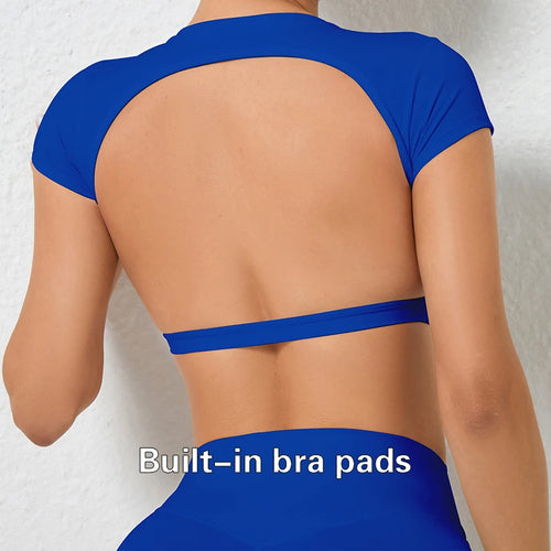 Customizable Workout Sportswear Backless Yoga