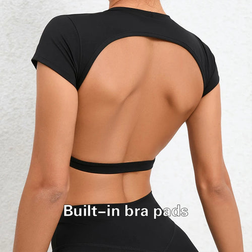 Customizable Workout Sportswear Backless Yoga