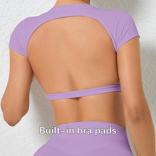 Customizable Workout Sportswear Backless Yoga