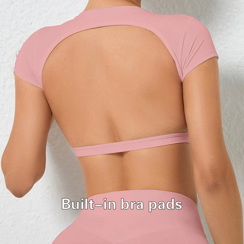 Customizable Workout Sportswear Backless Yoga