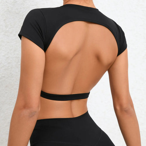 Customizable Workout Sportswear Backless Yoga