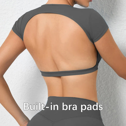 Customizable Workout Sportswear Backless Yoga