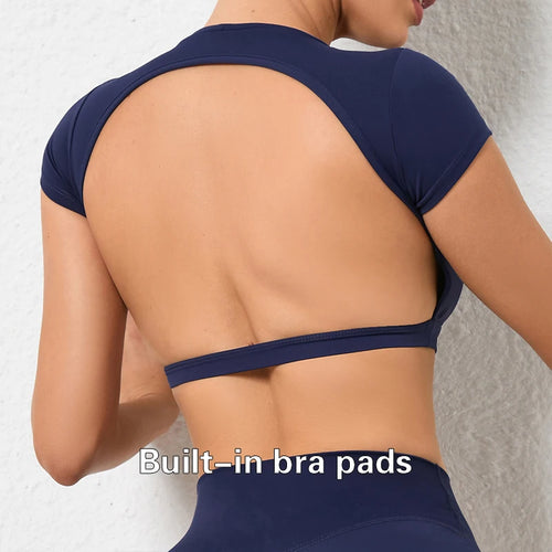 Customizable Workout Sportswear Backless Yoga