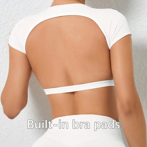 Customizable Workout Sportswear Backless Yoga