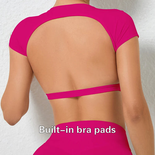 Customizable Workout Sportswear Backless Yoga